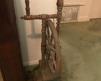 Old spinning wheel 