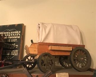 Handmade chuck wagon 