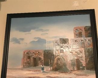 Taos New Mexico art work 