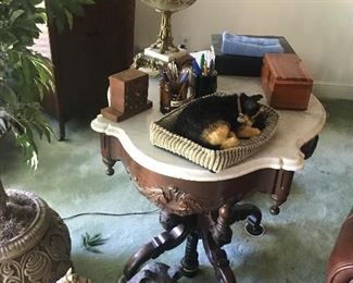 Marble top table 