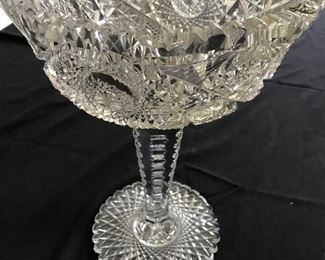 Cut Crystal Compote