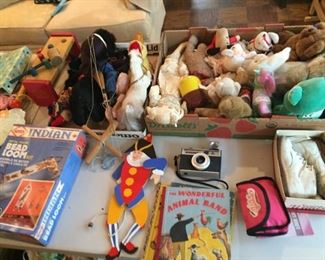 Vintage toys and games.