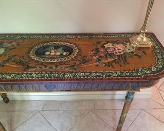 Painted Console Table.