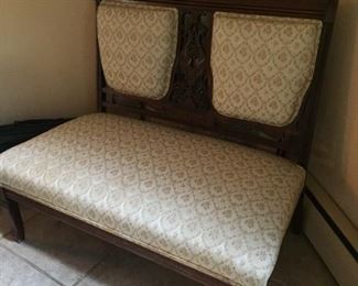 Victorian Settee.