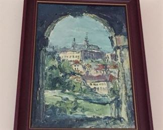 Original Oil Painting.