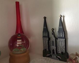 Items from travel around the world.