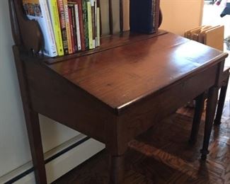 Small antique desk.