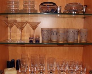 Interesting glassware and barware
