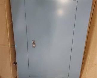 Grey Panel Box Cover. No Key