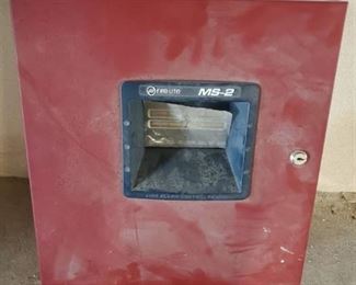 Fire Alarm Control Panel. FIRE LITE. MS-2. NO KEY