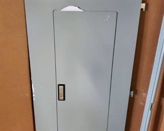 Grey Panel Box Cover.with Key