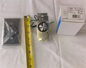 Leviton 6616 Fan Speed Controller Black 5a 120v