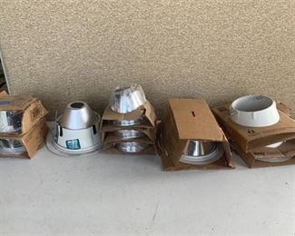 Lot of Recessed Lighting Baffles