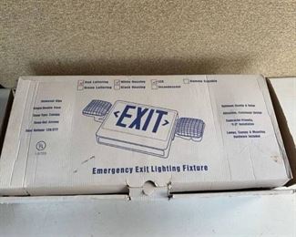 Emergency Exit Lighting Fixture