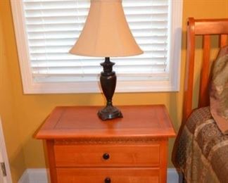 Vaughan Furniture Co. 5 piece Bedroom set: queen bed, two nightstands, dresser & dresser w/mirror.