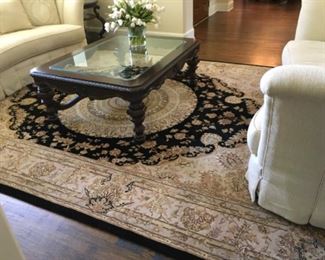 Item:   Nourison 2000 Collection Wool & Silk Handmade Rug
Condition:   Excellent
Measurements: 9’9” x 13’9’
Description:  

Price: $3,000
