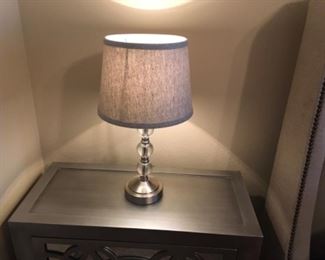 Item:   Pair of Lucite and silver lamps
Condition:  Excellent
Measurements: 18h

Price: $80 pair
