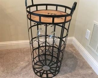 Item:   Sweet Wine Rack
Condition:  Excellent 
Measurements: 18w x d x 33h
Description:  

Price: $50
