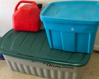 Item: Lot of plastic items 2 tubs and gas can

Price:  $30
