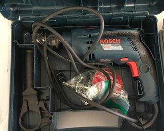 Item:  Bosch 1191VSR Hammer Drill Set
Condition:  Used
Price:  $75
