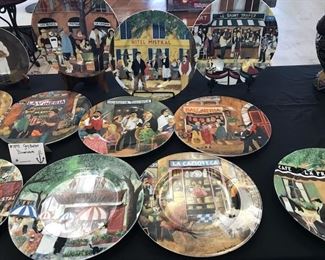 Guy Buffet Set of Dinner Plates