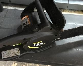 Poulan Electric Chain Saw