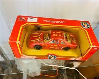 McDonalds Die Cast Car Bank