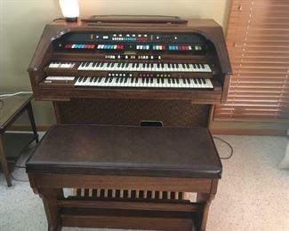 Great organ/bench -- One of a kind!
