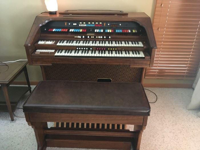 Great organ/bench -- One of a kind!  