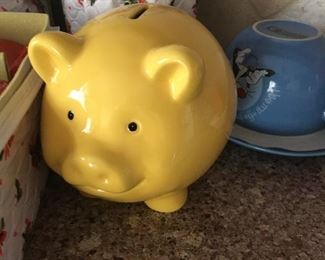. . . the cutest piggy bank of the year!