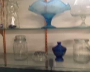 . . . some of the art glass -- sorry for the blur