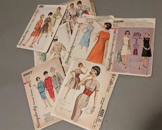 Assorted Vintage Sewing Patterns
