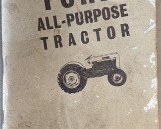 Ford Tractor Owners Manual