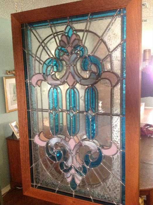 Nicely Framed Stained Glass