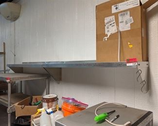 (2) Stainless Steel Shelves