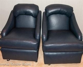 Leather Armchairs