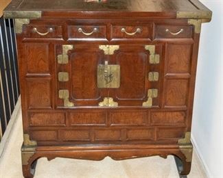 Antique Circa 1900 Korean Chest