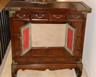 Antique Circa 1900 Korean Chest