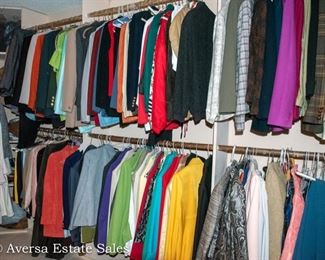 CLOSET FULL of Designer Clothing