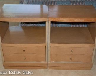 Mid Century Bedroom Set, Pair of Nightstands - Perfect for Painted / Repurposed Furniture