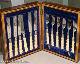 Antique Fork and Knife set