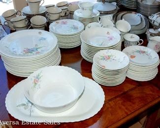 Mikasa Bone China Dining Set - "Something Blue"
