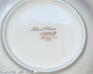 Mikasa Bone China Dining Set - "Something Blue"
