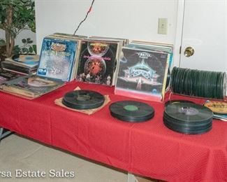 RECORDS: 45s, 78s, LPs