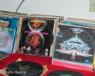 RECORDS: 45s, 78s, LPs