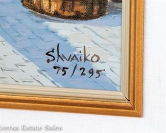 Signed and Numbered Viktor Shvaiko Giclee