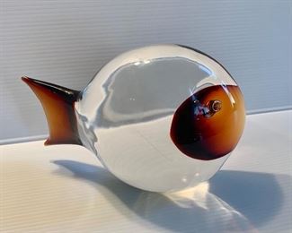 Murano FISH signed TOSI