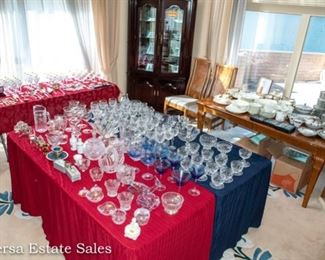 TABLES of Waterford Crystal