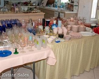 TABLES of Kitchenware