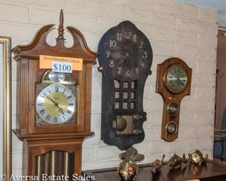 CLOCKS - Grandfather, Grandmother, Wall Clocks